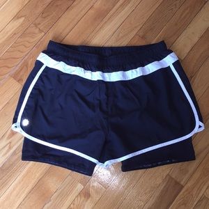 Worn once! Athleta running shorts